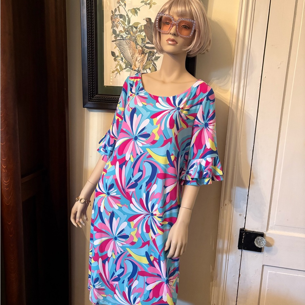 Pappagallo Multicolor Floral Dress